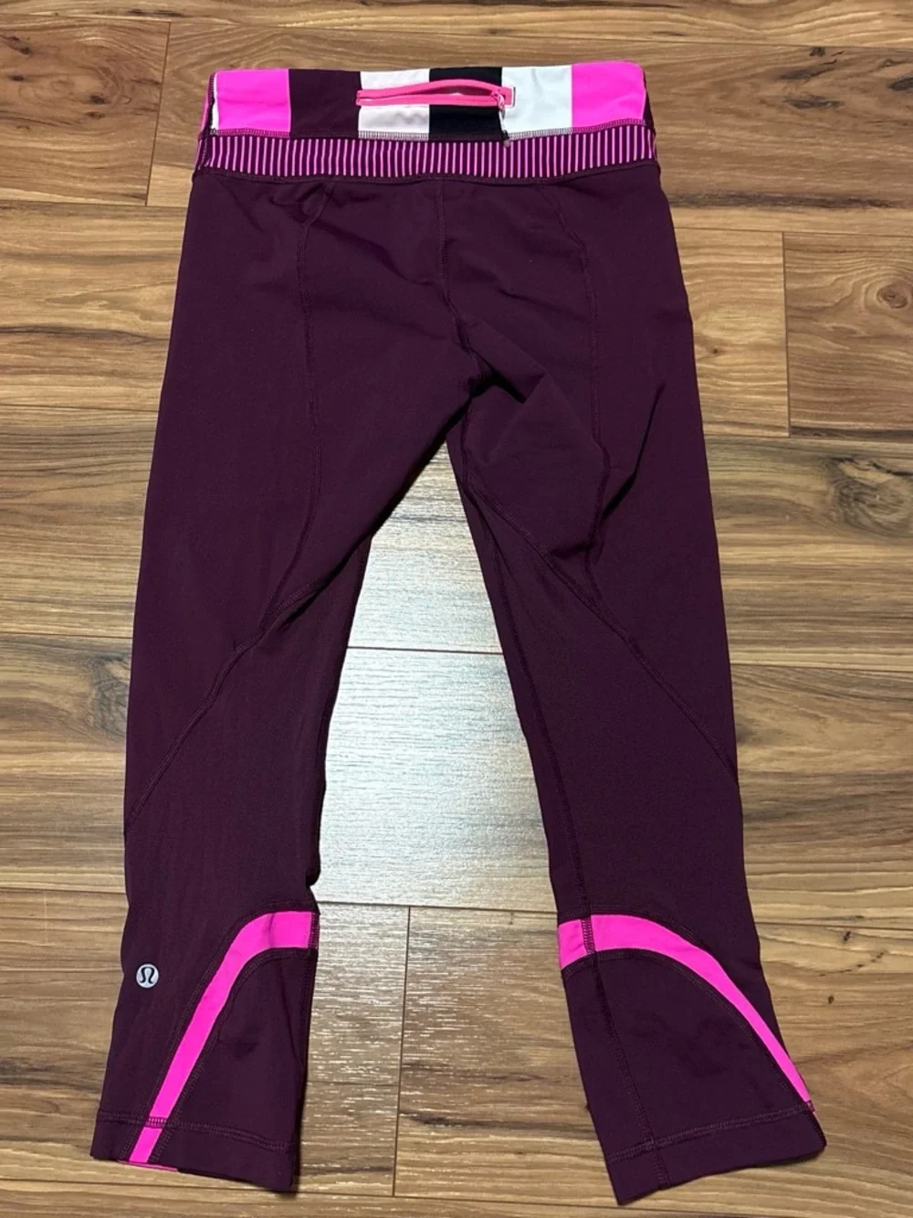🔥 Lululemon Run Inspire Crop II Leggings Size 4 - Picture 5 of 10